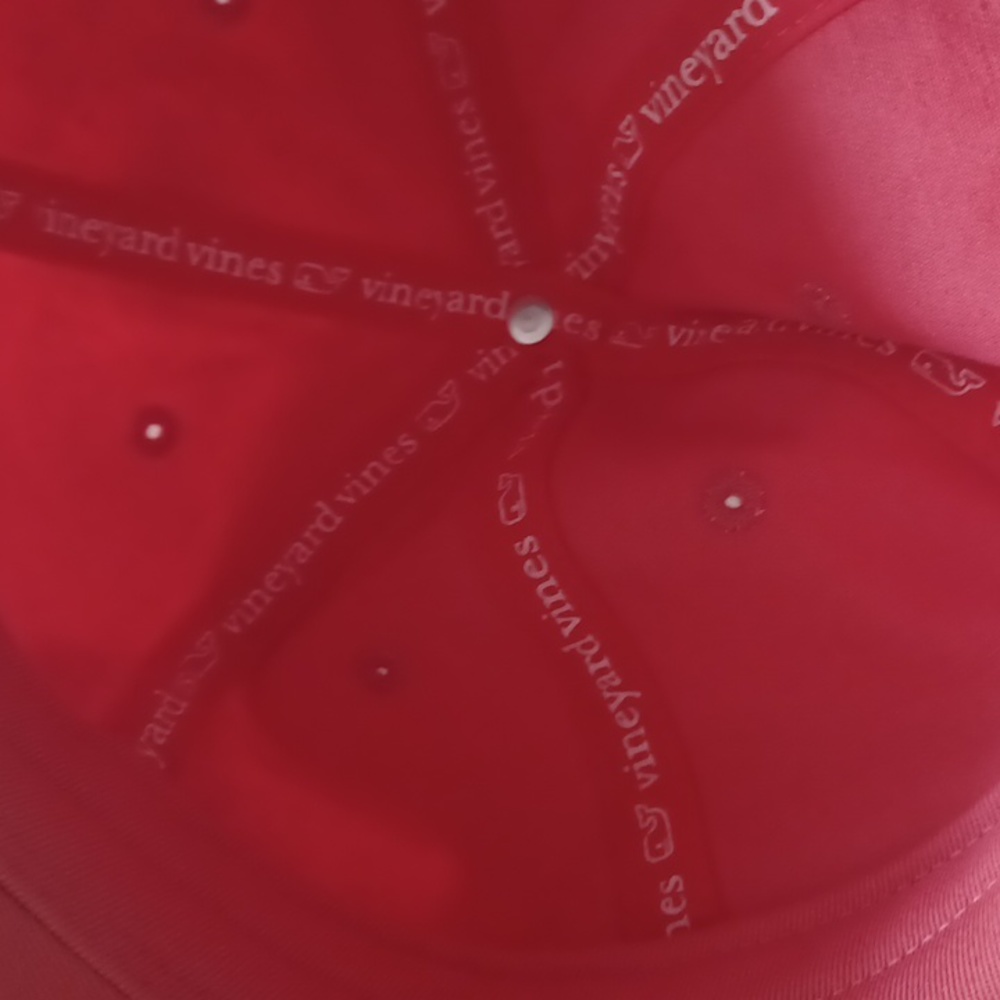 Vineyard Vines Coral Adjustable Hat - Picture 4 of 6